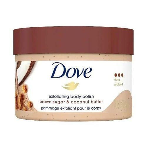 Dove Exfoliating Body Polish in Brown Sugar Coconut Butter
