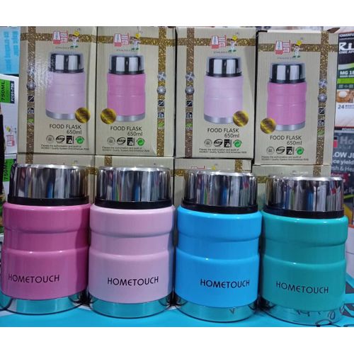650ml Stainless Steel Vacuum Food Flask – Insulated Soup & Food Jar