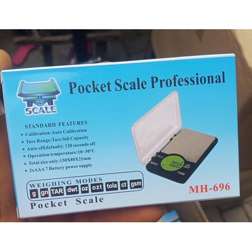 600g by 0.01g ming heng professional mini digital pocket scale