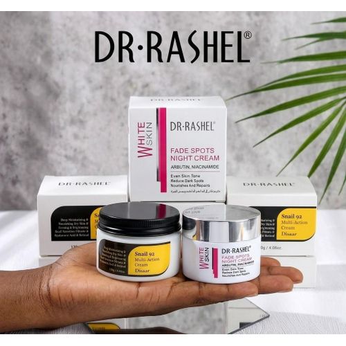 Dr Rashel White Skin Fade Spots Night Cream Snail 92 Multi-Action Cream Set