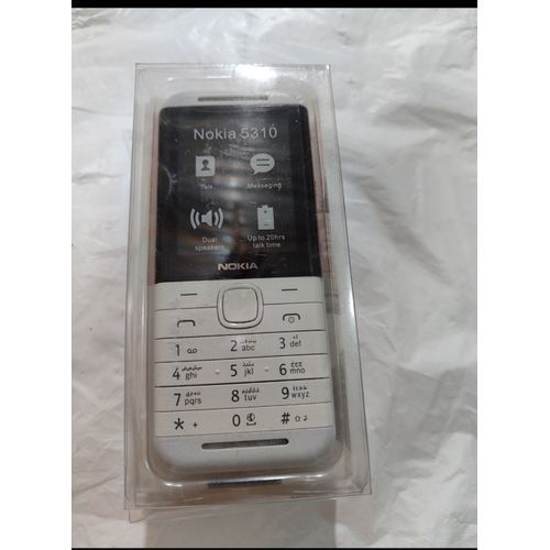 5310 XpressMusic Wireless FM Loudspeaker Dual SIM -White