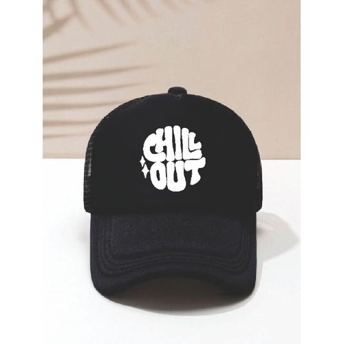Chill Out Trucker's Facecap - Black