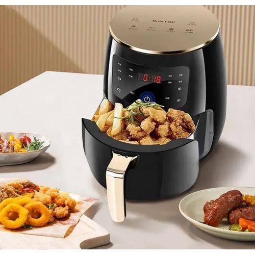 6L Large Capacity Silver Crest Digital Air Fryer