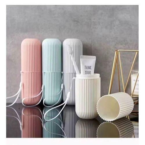 TOOTHBRUSH CASE TRAVEL HOME TOOTHBRUSH HOLDER TOOTHPASTE BRUSH HOLDER CASE CONTAINER