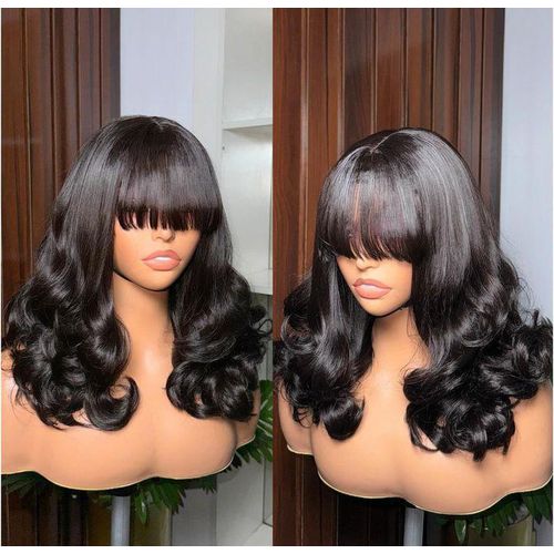 Closure Fringe Bounce Wig