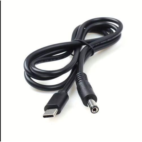 Type-C to DC Fast Charging DC Power Cable, 5V/ 9V/ 12V/ 15V & 20V Adjustable Voltage, Suitable for Routers, Computers, Speakers And Other Electronic Devices.