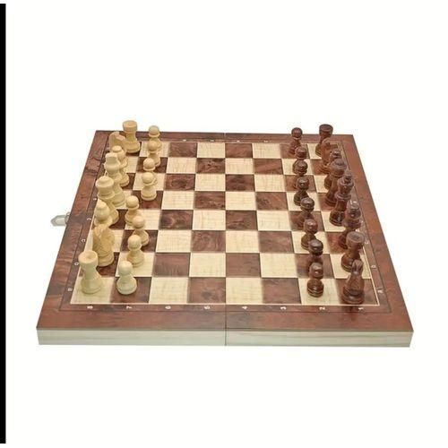 Chess Board Game - Magnetic & Foldable For Easy Storage Magnetic Checkerboard.