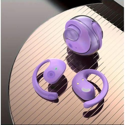 Translation Earphones Over 144 Languages With Microphone & Ear-hook, Comfortable Hanging TWS Wireless Earphones, Translation Earbuds, Conference Recording Translation, Real-Time Voice Translation, Fast Charging Gaming & Exercising Buds- ( Black )