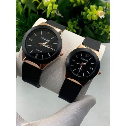 Elegant Unique Couples Elastic Wrist Watch - B