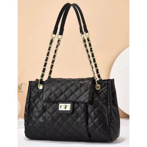 Ladies Classic Hand Bag With Chain Hand