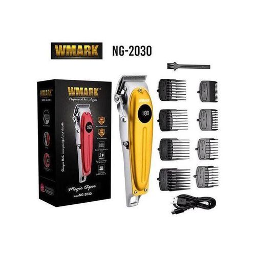 Digital Luxury Wireless Professional Hair Clipper- (NG 2030 Gold)