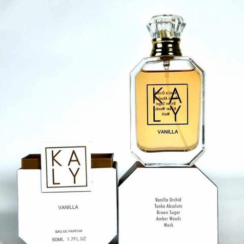 KALY Vanilla Eau De Parfum 50ml for Women - Long Lasting Sweet Vanilla Fragrance