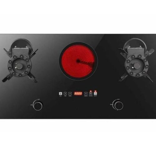 2 Gas And 1 Electric cooker built-in gas hob