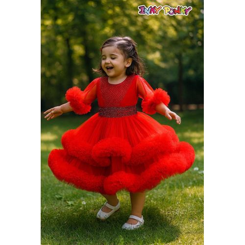 A baby girl party dress