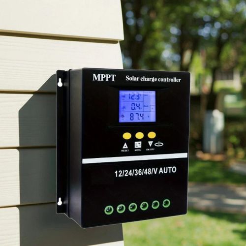 MPPT 60A Solar Charger Controller 12V 24V 36V 48V Battery Charger