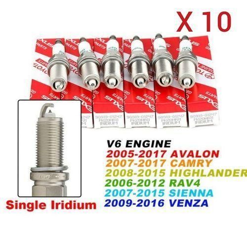 (10 Pcs) Genuine Lexus-Toyota Iridium Universal Spark Plugs