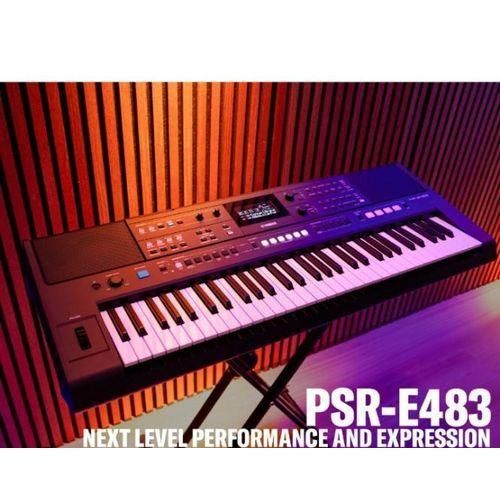Yamaha PSR E-483 Keyboard With Stand