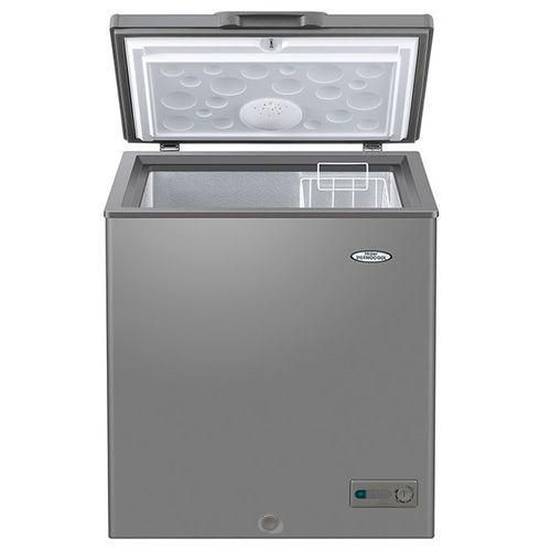 100 Litres Chest Freezer (HTF-100HBS SLV) - Silver + 3 Years Warranty