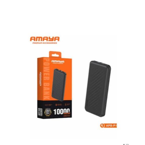 10000mAh Power Bank - Fast Charging Dual USB, Type-C In