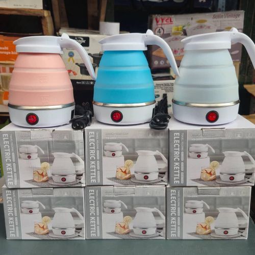 Foldable Electric Travel Kettle + free gift