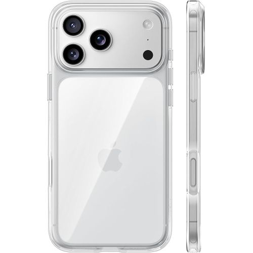 iPhone 17 Pro Max Transparent Armor Case – Ultra Clear Shockproof Protective Cover