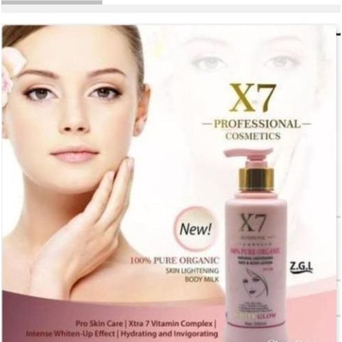WHITE GLOW X7 Organic Natural Lightening Face And Body Lotion