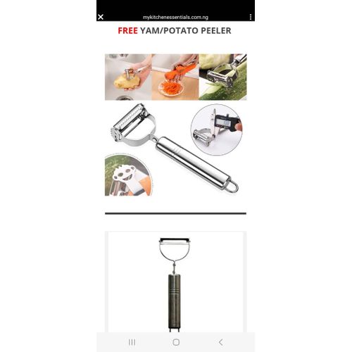 Cucumber/carrot/yam Peeler And Slicer