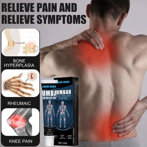 Lumbar Pain Relief Cream For Lumbar Disc Herniation, Lumbar Muscle Strainy & Joint Pain - Lumbar Pain Relief Cream, Arthritis Ointment, Muscle And Joint Pain Relief, Back And Neck Pain Relief