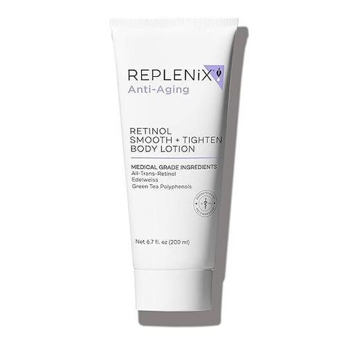 Retinol Smooth + Tighten Body Lotion, Medical-Grade Anti-Aging Brightening Body Cream for Cellulite & Sagging Skin (6.7 fl. oz)