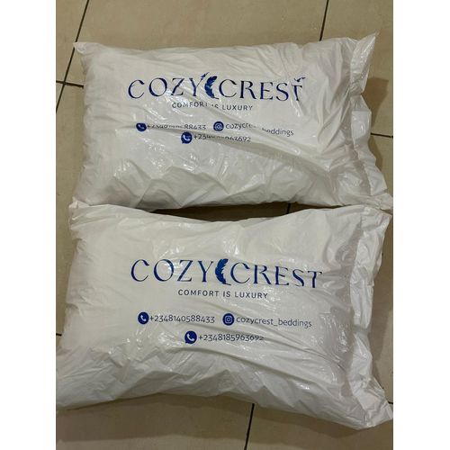 CozyCrest Sleeping Fibre Pillows