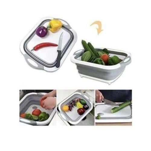Foldable Multi-Function Chopping Board/ Multipurpose Bowl