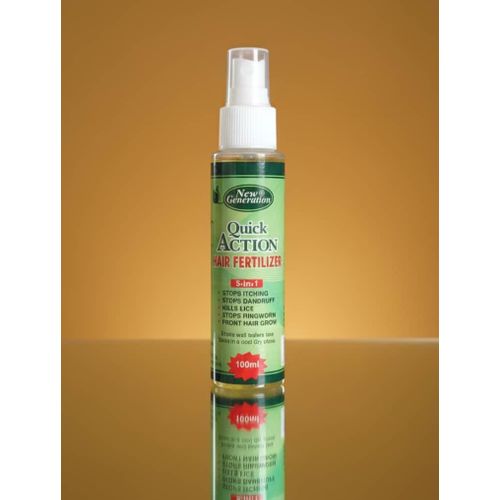 5in1 Quick Action Stop Hair Fertilizer Stops Itching,Dandruff,Ringworms,kills Lice