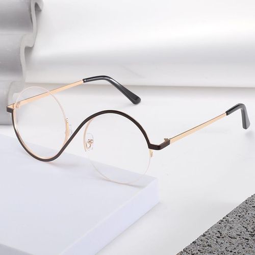Infinity Loop Anti-Blue Light Round Glasses – Premium Designer Eyewear for Men & Women