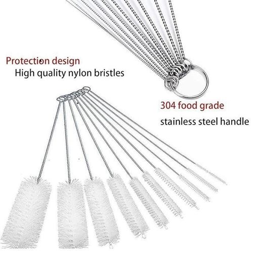 10PCS Straw Cleaner Brush,Cup Brush Water Bottle Brush Agitator brush