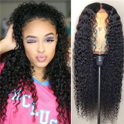 PrePlucked With Baby Hair Water Curly Hair 4bundles for full head fix comes in 300gm bundles
