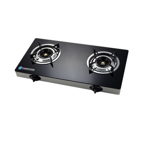 Thermocool 2 Burner Table Top Glass Gas Cooker