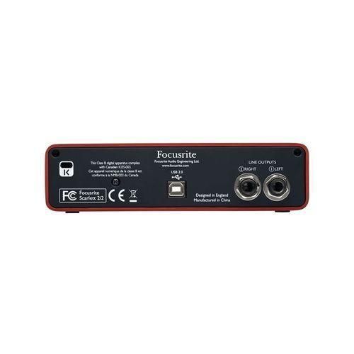 Scarlett 2i2 - Portable USB Audio Interface With Preamps