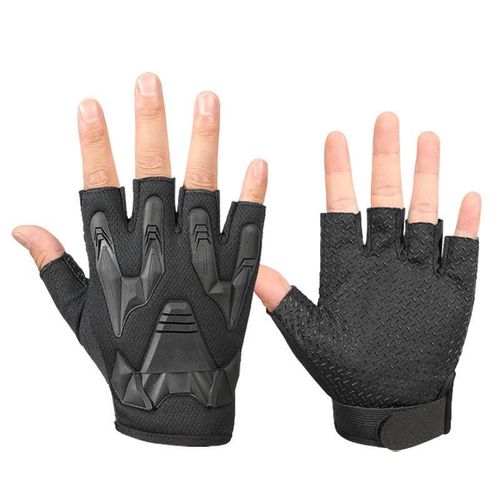 Half-finger Gloves For Men For Outdoor Sports, Mountaineering, Cycling, Non-slip And Anti-fall, Spring, Summer And Autumn, Wear-resistant, Breathable And Strong Gloves