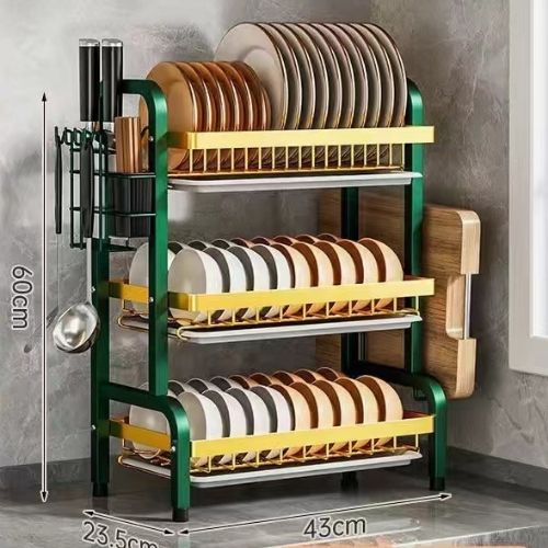 3 Tire Plate Storage Rack