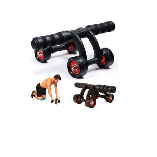 4 Wheels Ab Roller Multifunctional Portable Trainer