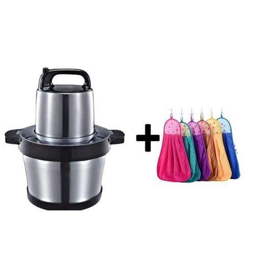 12L Food Processor/Yam Pounder Plus Free Kitchen Towels