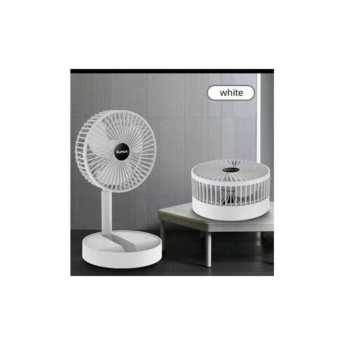 ZK Foldable Rechargeable Fan Low Noise Adjustable With USB