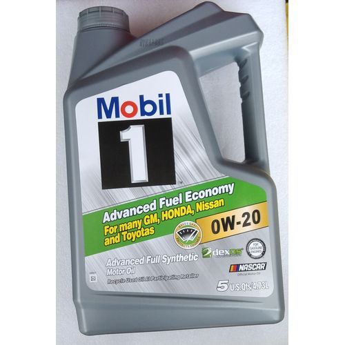 0W-20 Advanced Synthetic Motor Oil 5 Qts