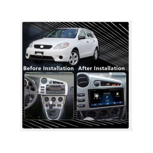 Toyota Matrix 2003 To 2004 Car Android GPS Navigation Radio System With HD Reverse Camera