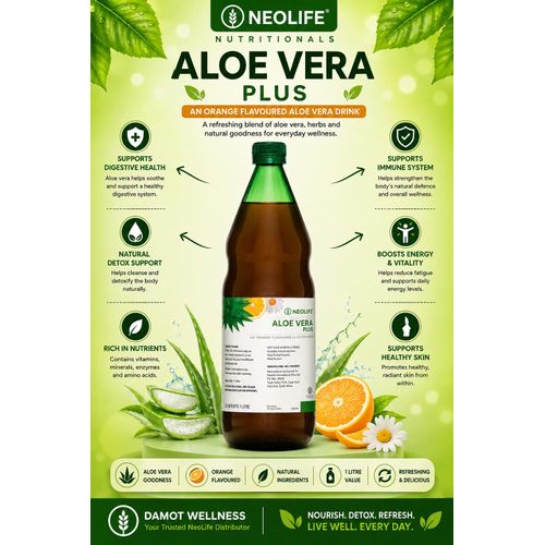 Aloe Vera Plus Orange - 1 Litre. AloVera Plus