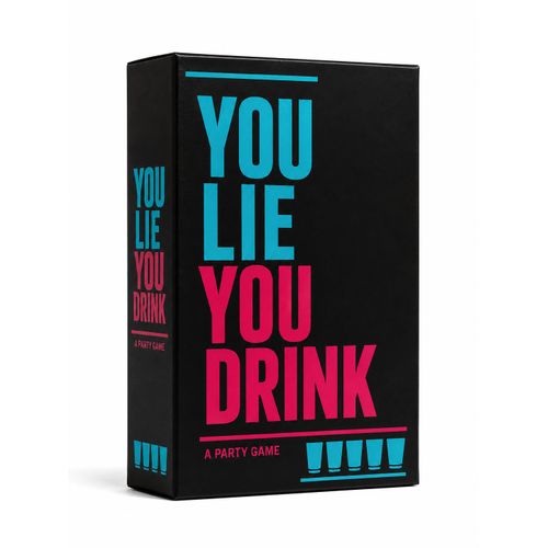 You Lie You Drink – Fun Party Card Game for Friends, Family & Social Gatherings