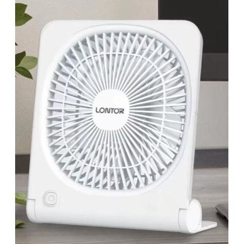 LONTOR rechargeable mini fan.