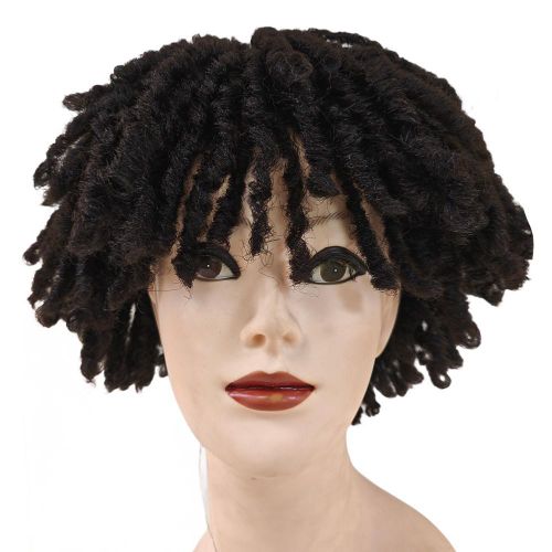 Synthetic Twist Hair Wig Black color Synthetic wig Made Machine Wig Passion Twist Hairstyle Synthetic Braid Hair Wig For Women