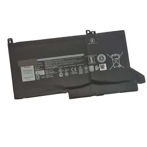 Latitude 14 7000 7480 7490 Series Laptop Battery DJ1J0 DJ1JO 42Wh