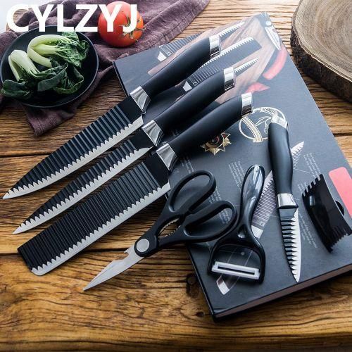 New Sets Of Kitchen Knives And Kitchen Scissors